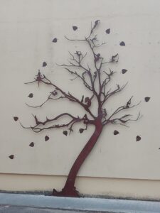 arbol en acero corten