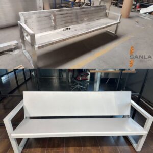 banco de aluminio