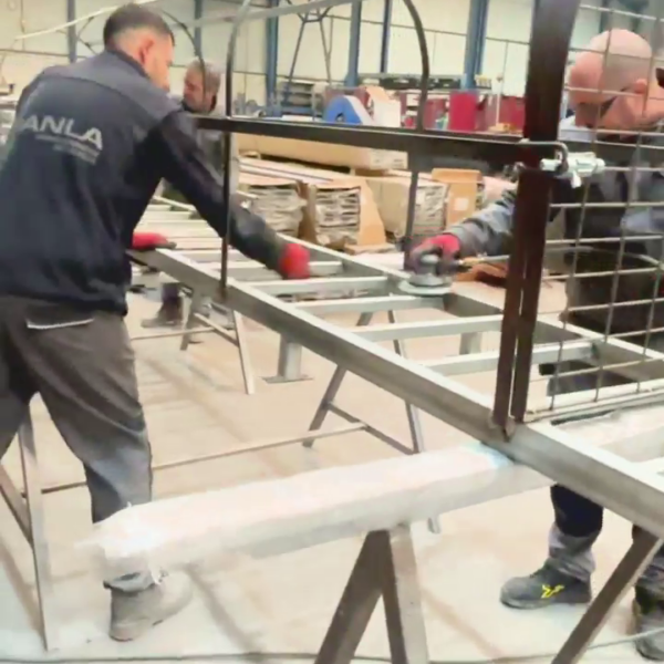 Distintos departamentos para distintas fases de producción