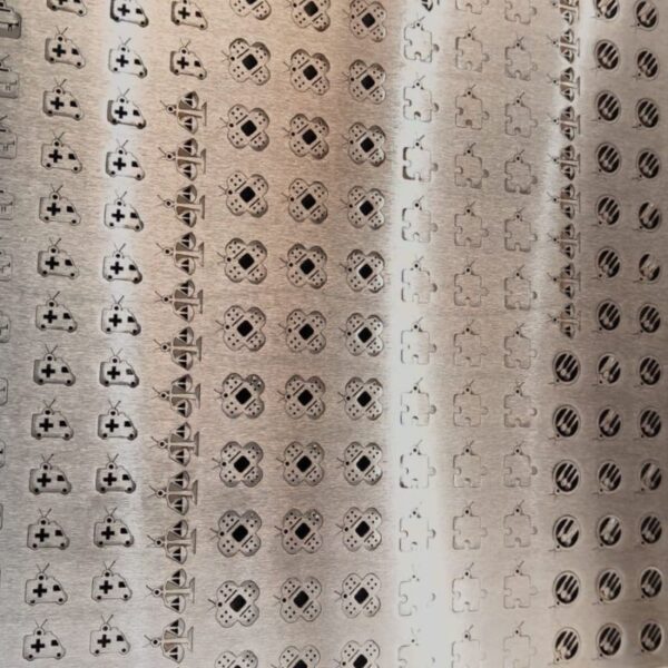 corte laser de acero inoxidable