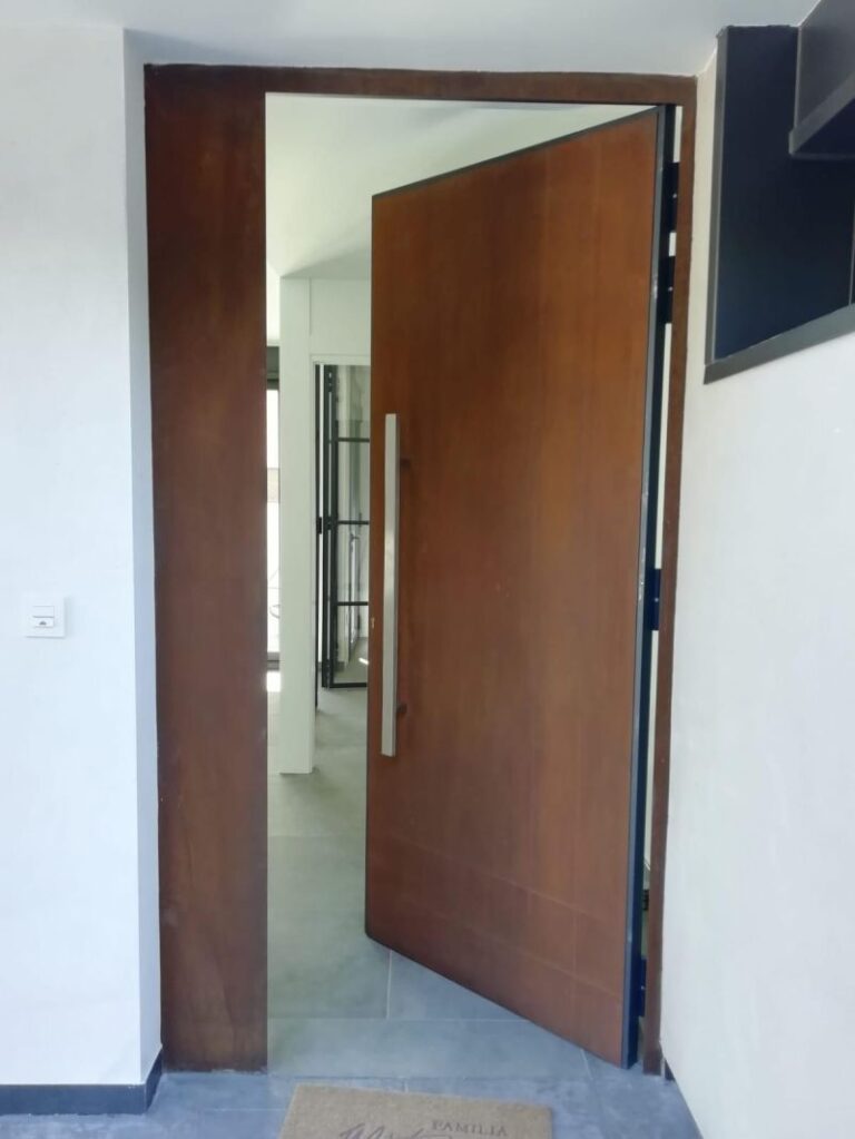 puerta corten