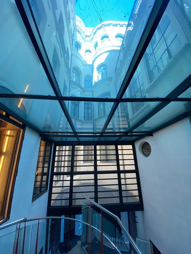 Estructura para cubierta de cristal 3