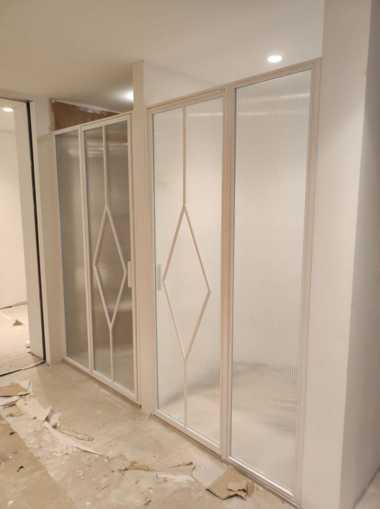 puertas correderas de aluminio