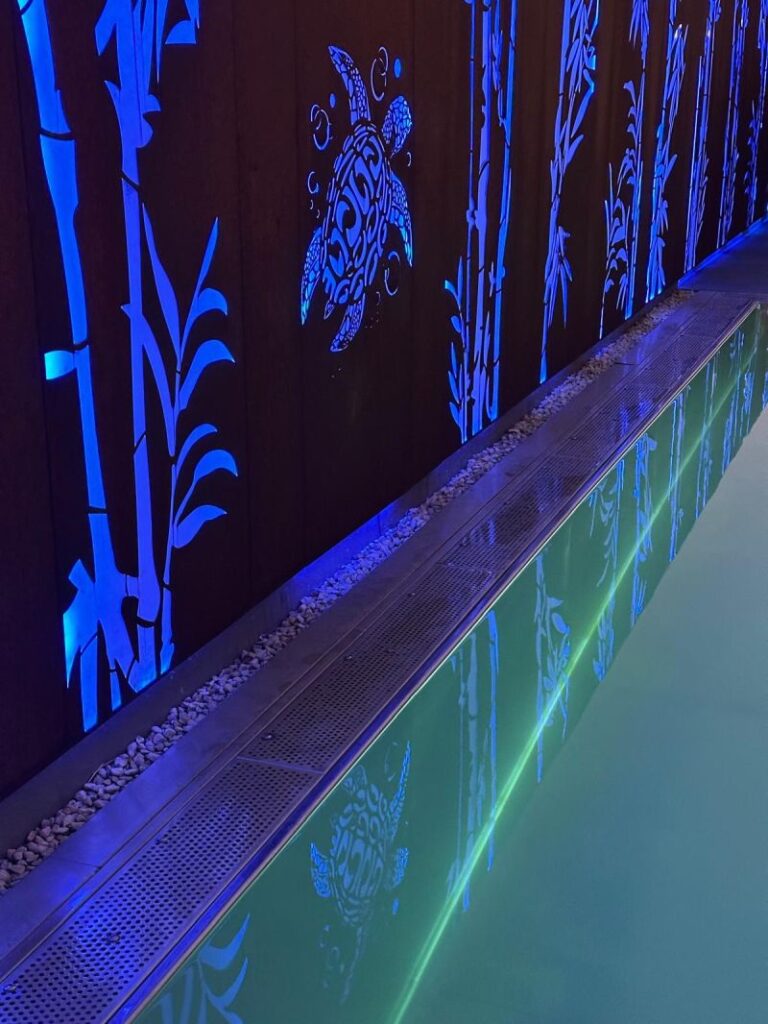Decoración para piscinas
