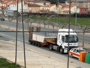 transporte piscina